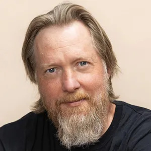 Portræt af Jes Lynning Harfeld