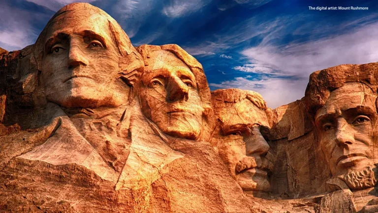 Billede af Mount Rushmore